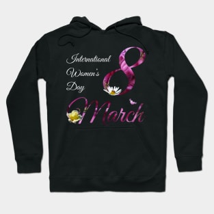 International Women's Day - Cute Floral March 8th 2023 Hoodie